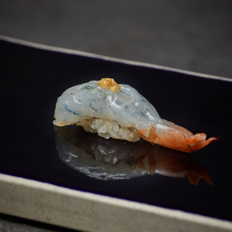 Paradise prawn nigiri